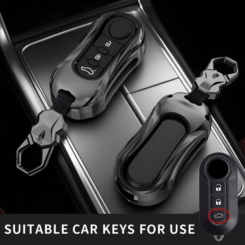 Metal Car Key Fob Protective Case Cover