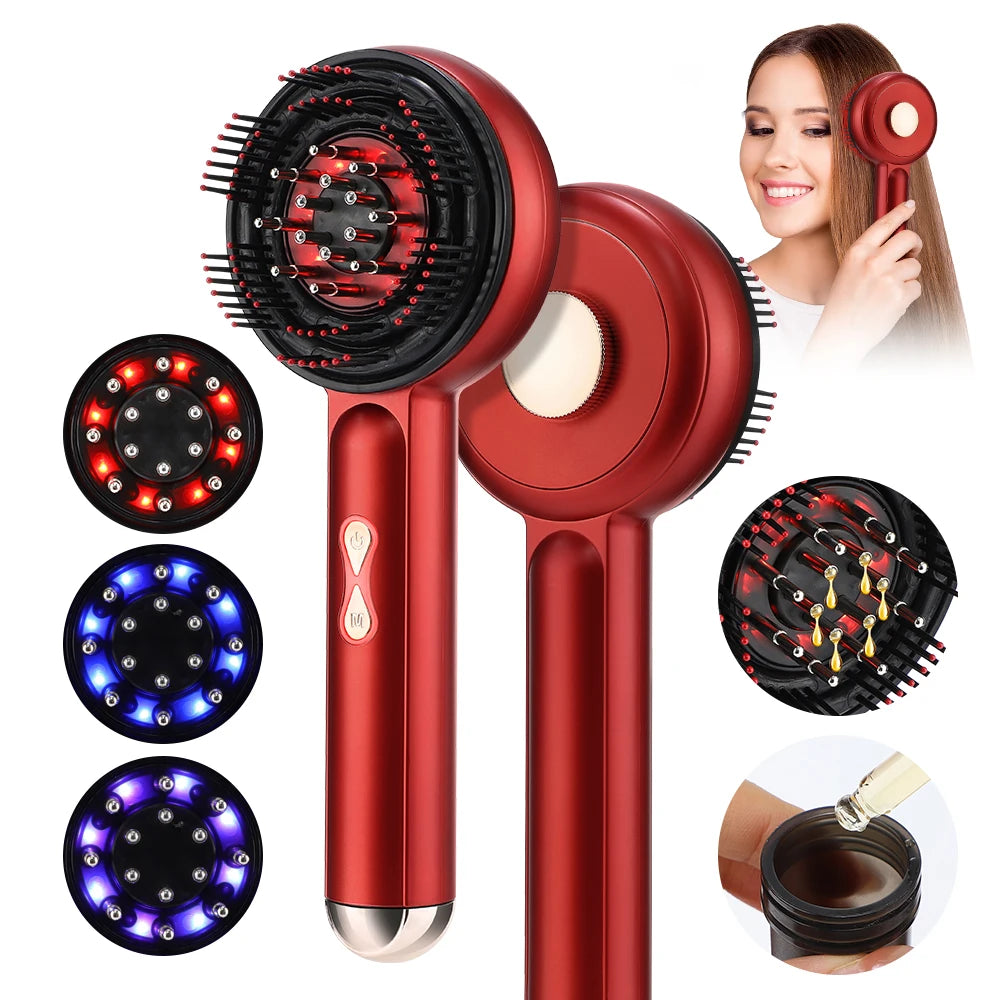 Electric Scalp Massager and Hair Oil Applicator Comb - 15