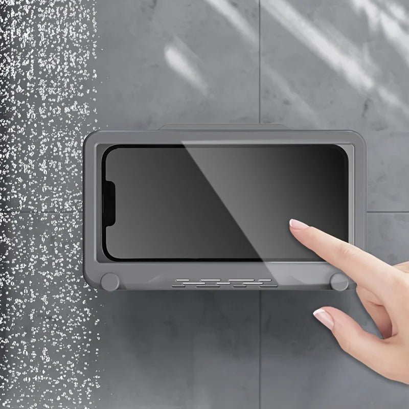 Waterproof Touchscreen Phone Holder for Bathroom - 6