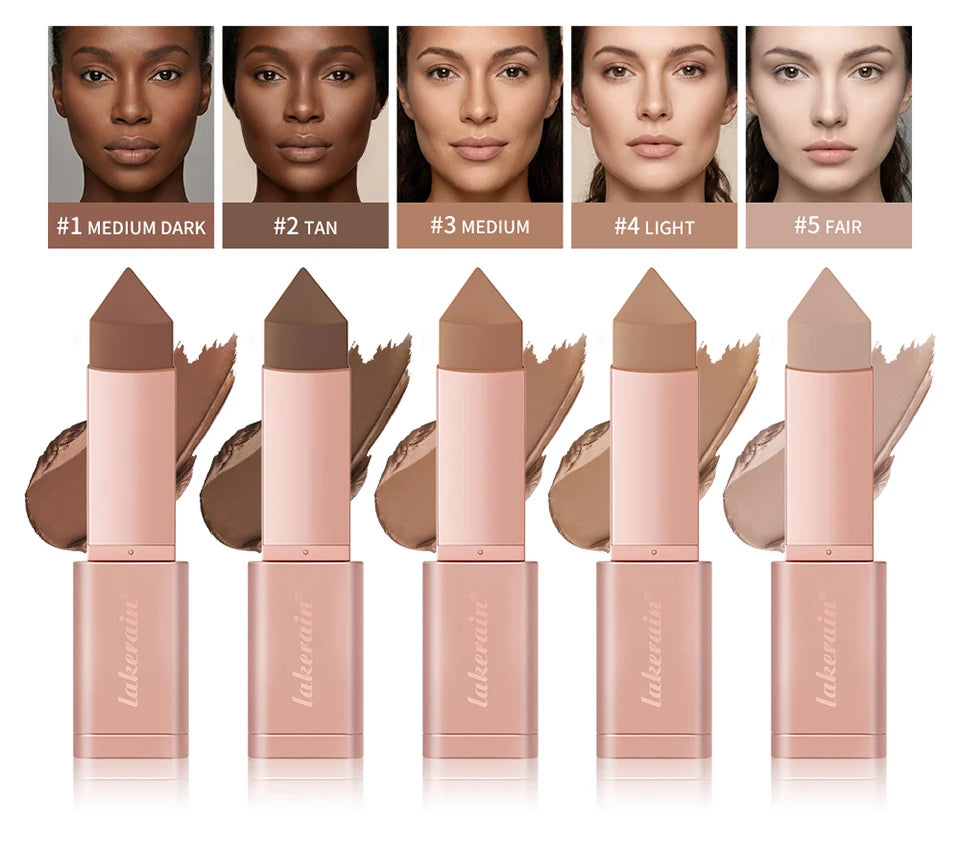 2-in-1 Cream Bronzer and Contour Stick - 8