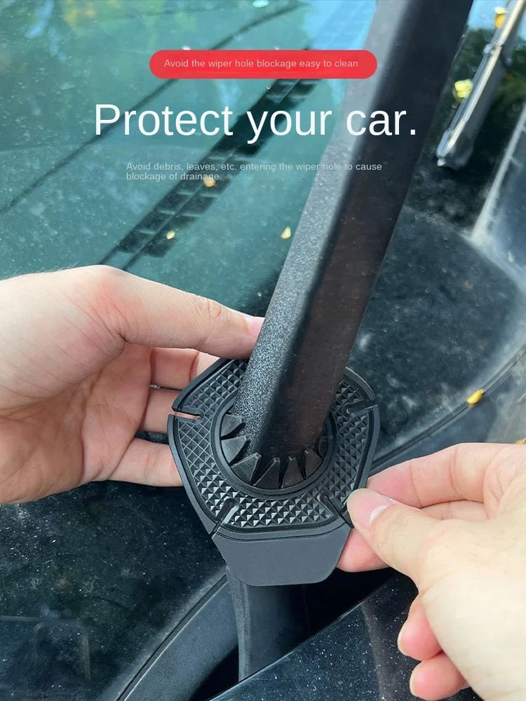 Car Windshield Wiper Hole Protective Dust Cover
