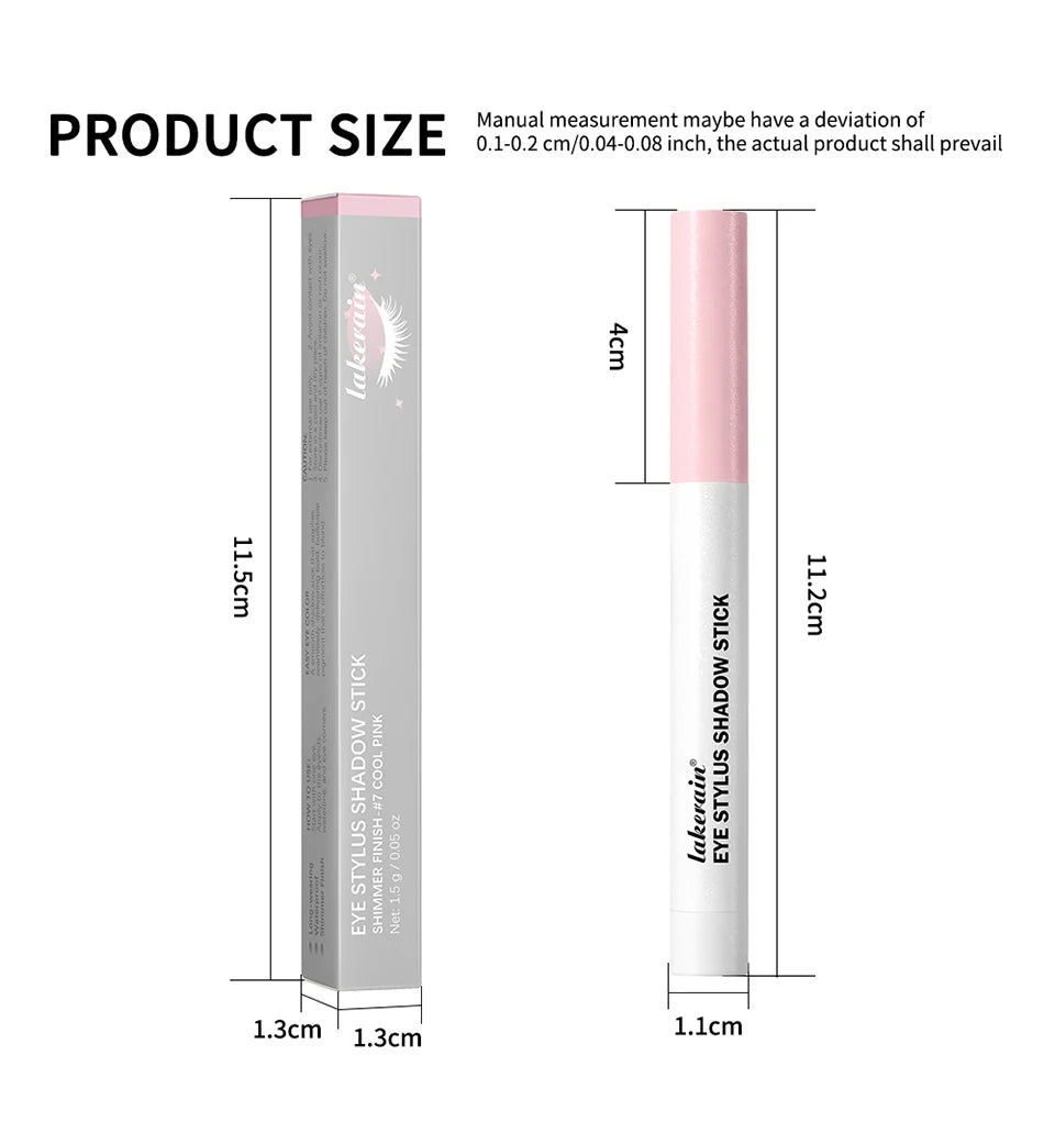 Waterproof Shimmer and Matte Eyeshadow Pencil Stick