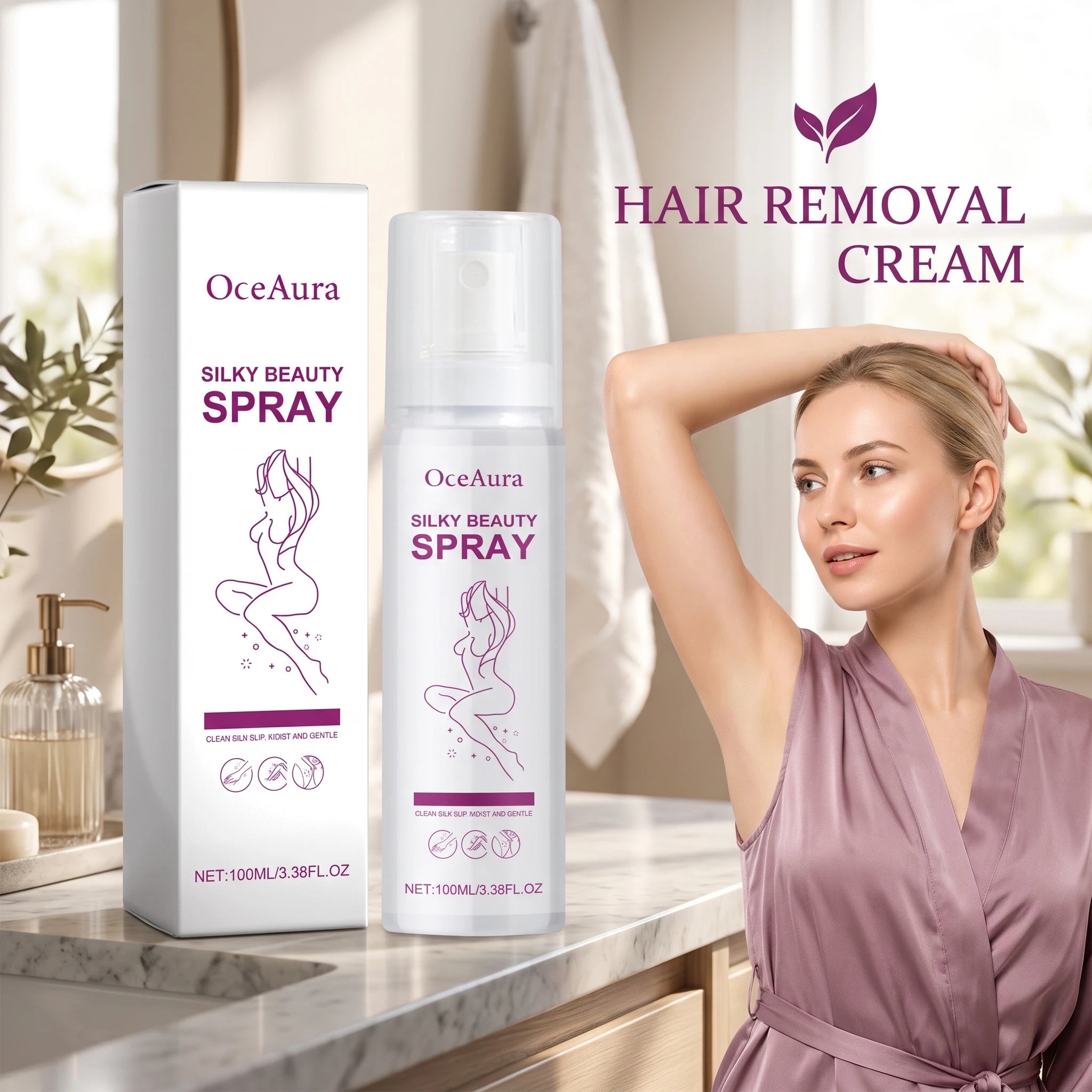 Gentle Painless Hair Removal Mousse Spray - 4