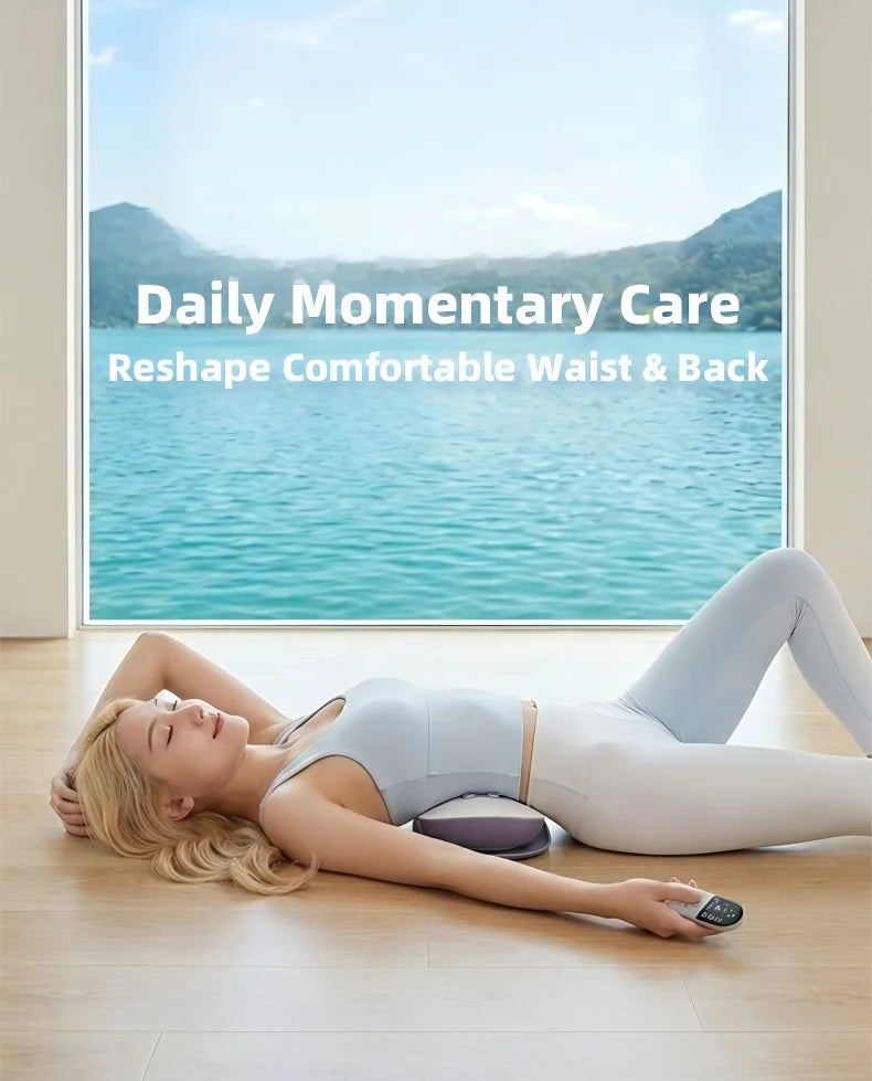 Electric Lumbar Traction and Back Massager - 9