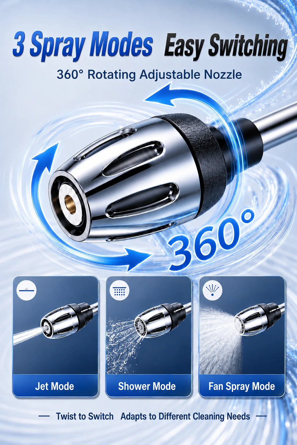 High-Pressure Foam Car Wash Sprayer Nozzle - 11