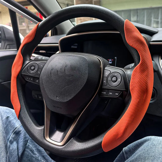 Winter Warm Plush Steering Wheel and Gear Shift Cover Set