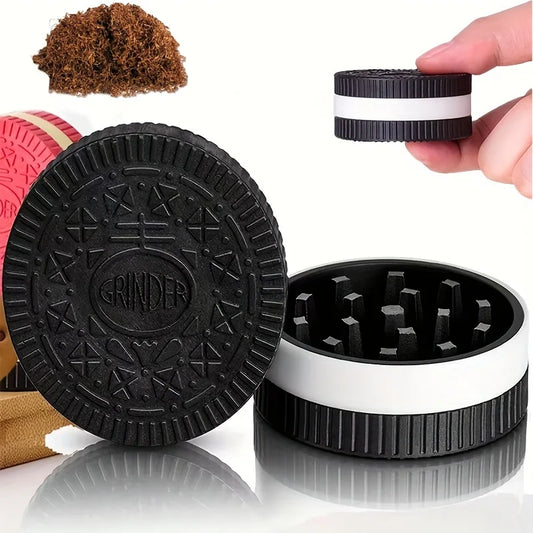 Cookie Shaped Manual Herb and Spice Grinder