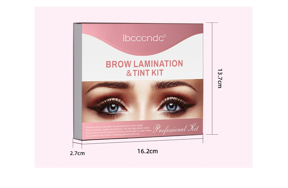 Professional Eyebrow Lamination and Tinting DIY Kit