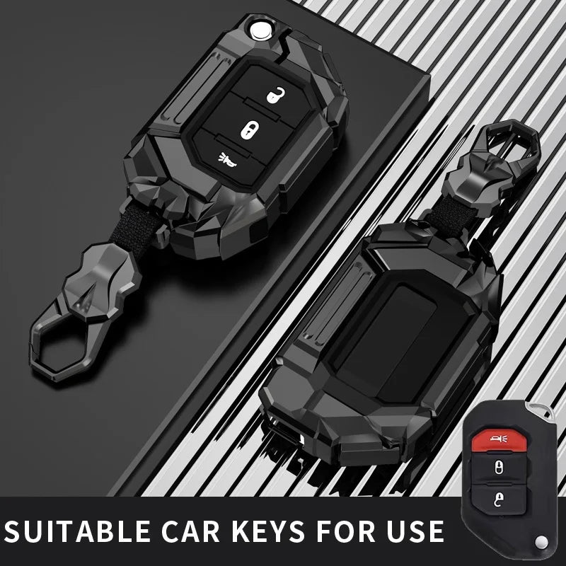 Protective Metal Key Fob Cover for Jeep and Dodge - 10