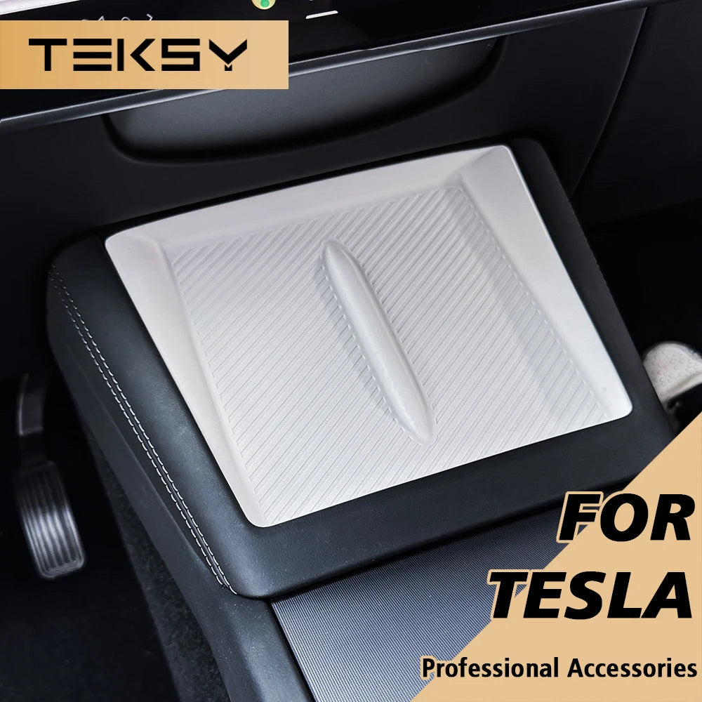 Wireless Charging Pad Cover for Model 3 Highland and Model Y Juniper