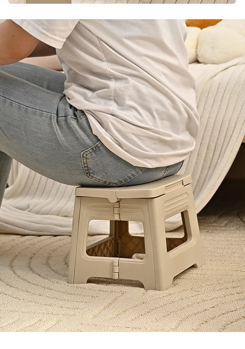 Portable Lightweight Folding Stool for Camping and Home Use