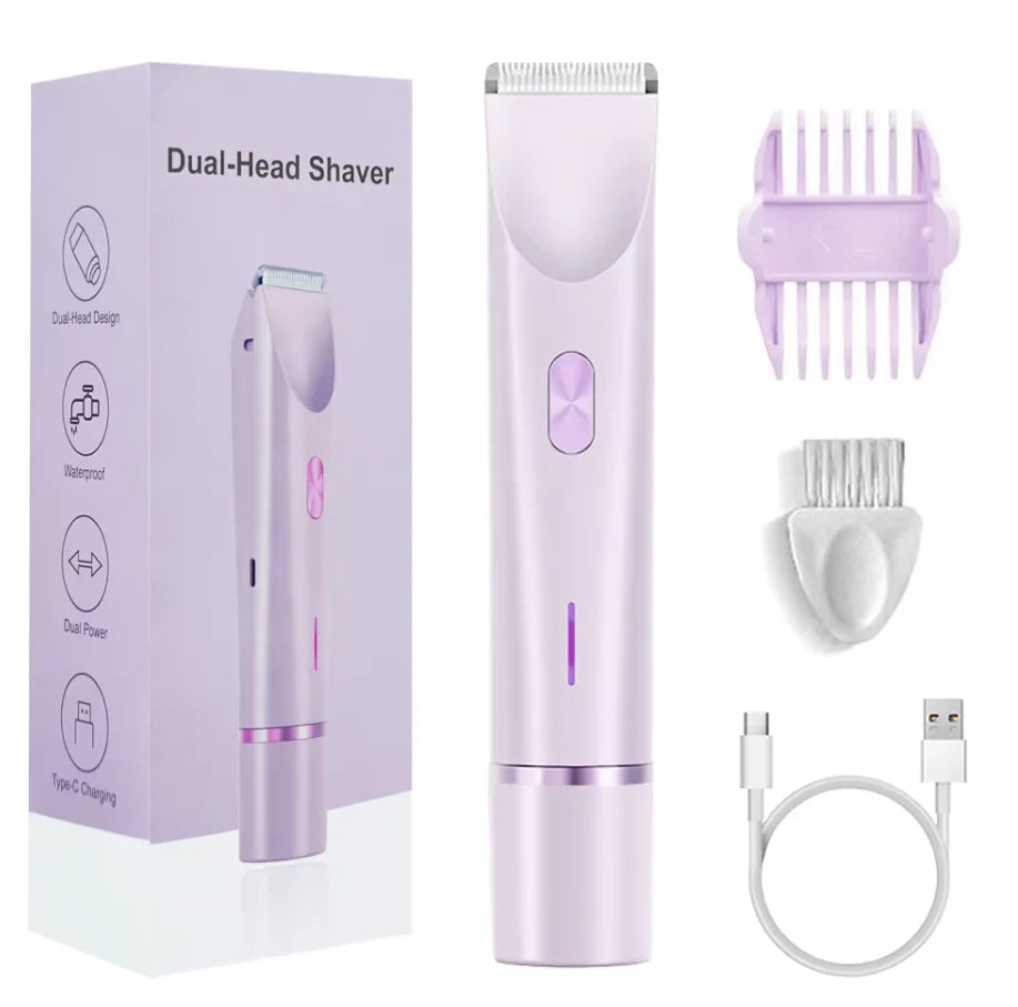 Electric Waterproof Painless Hair Removal Shaver for Face and Body - 18