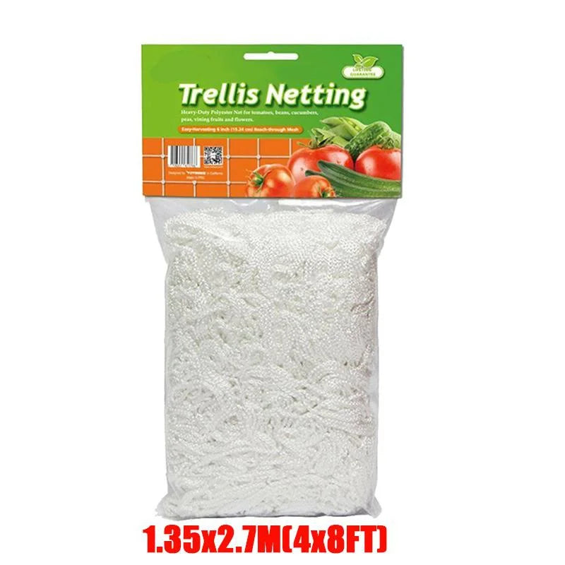 Heavy-Duty Polyester Garden Trellis Netting for Climbing Plants - 15