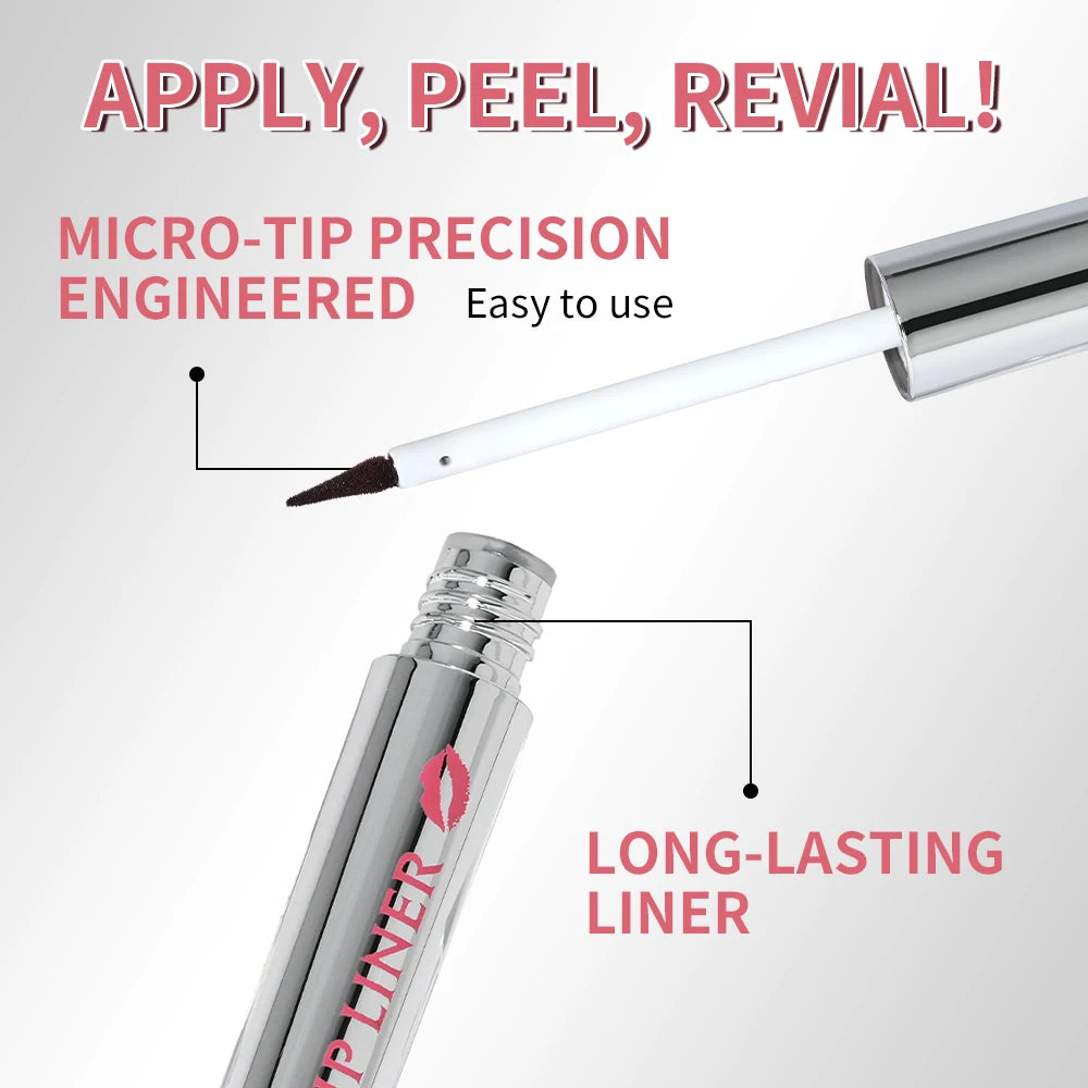 Waterproof Peel-Off Tattoo Lip Liner Stain