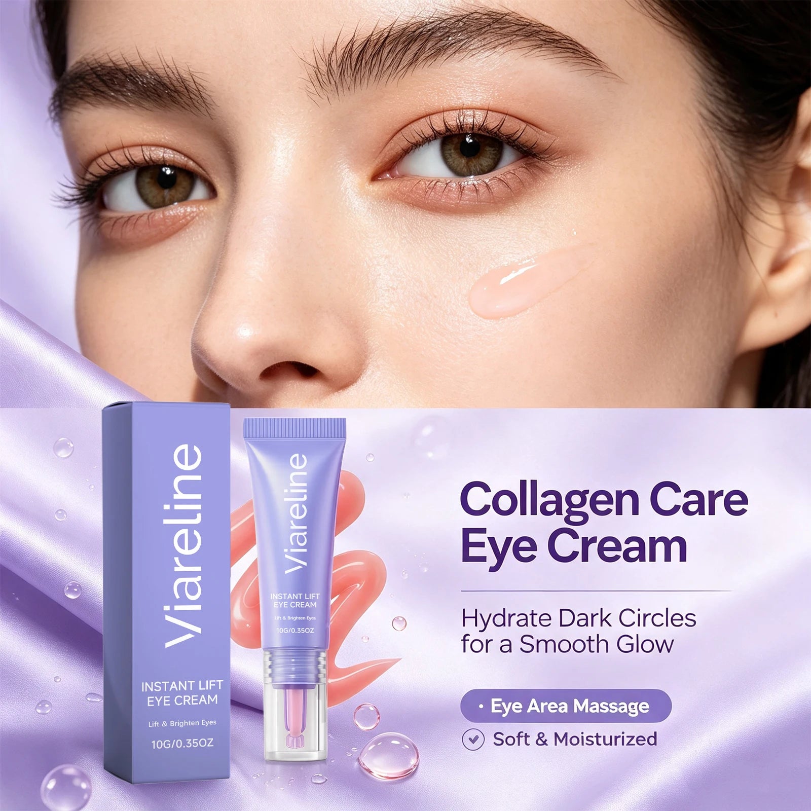 Hydrating Collagen Eye Cream for Dark Circles and Fine Lines - 3