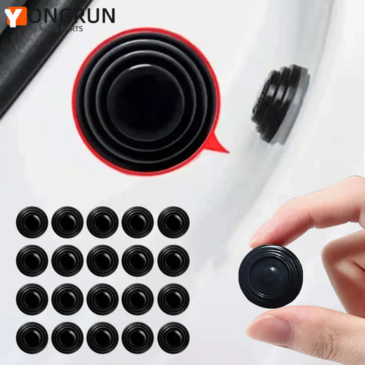 Car Door Shock Absorber Pads Noise Reduction Silicone Buffer Stickers