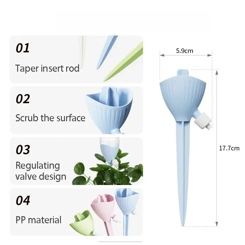 Automatic Adjustable Plant Watering Spikes for Potted Plants