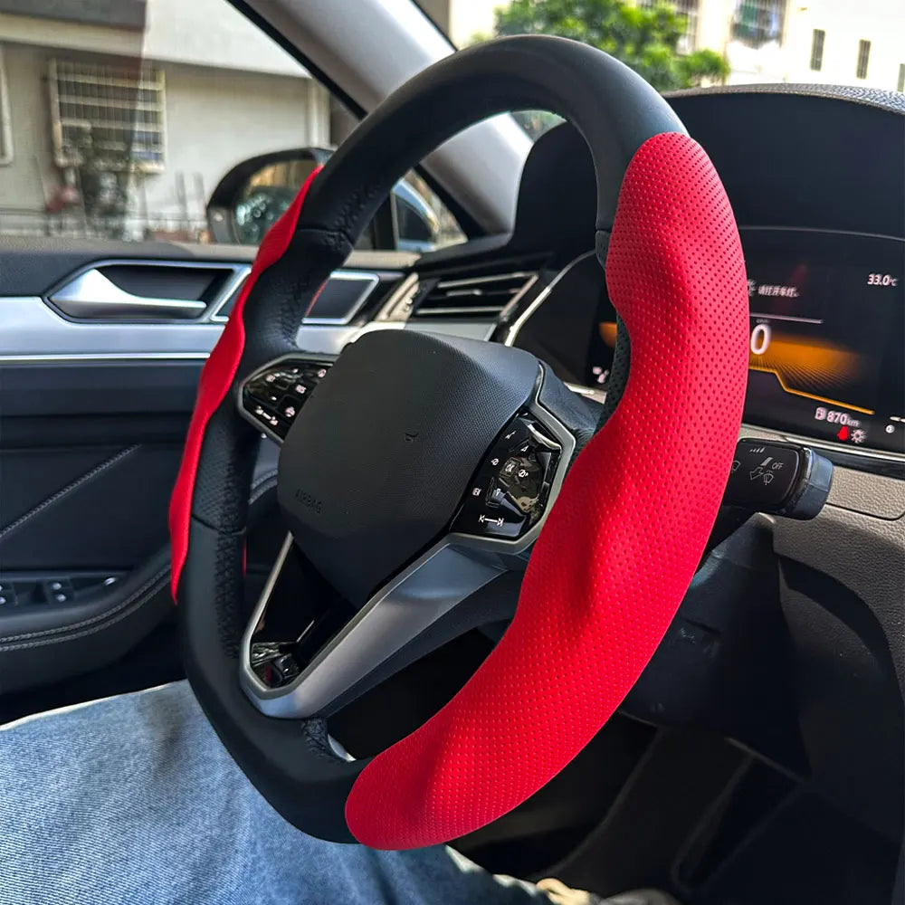 Winter Warm Plush Steering Wheel and Gear Shift Cover Set