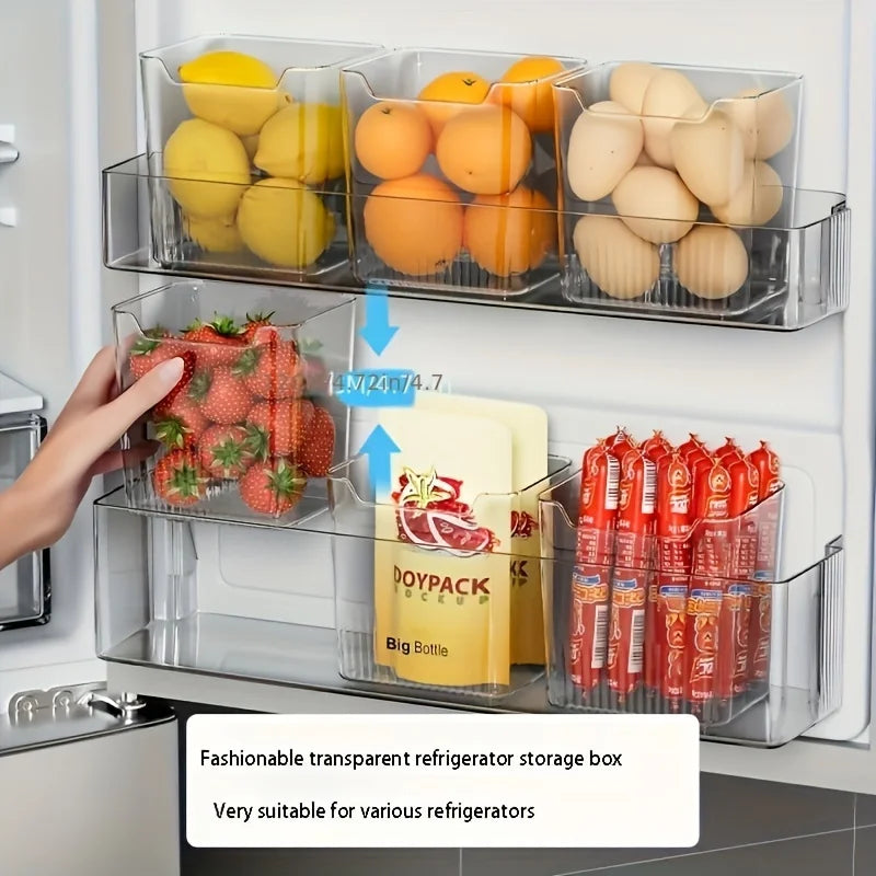 Refrigerator Side Door Storage Organizer Bins - 6