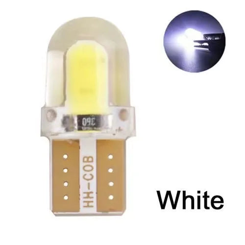 10PCS T10 W5W LED Interior Car Light Bulbs Canbus Parking Lamp Set - 12