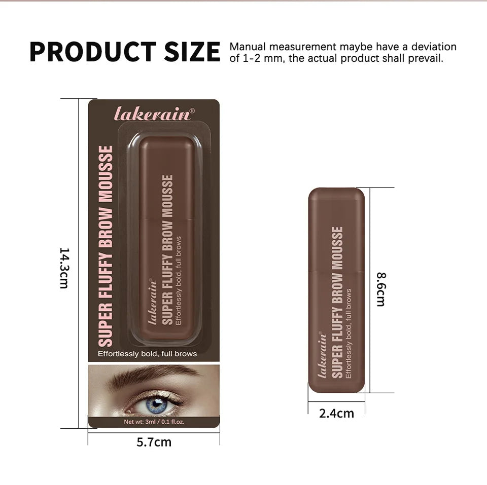 Volumizing Tinted Eyebrow Mousse for Fluffy Brows - 14