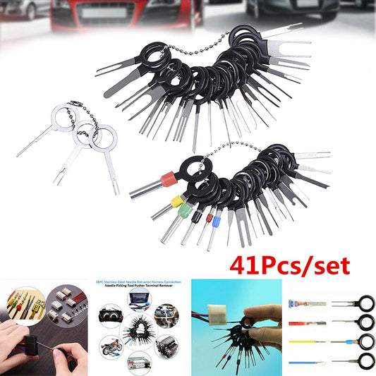 41-Piece Automotive Electrical Terminal Removal and Repair Tool Kit