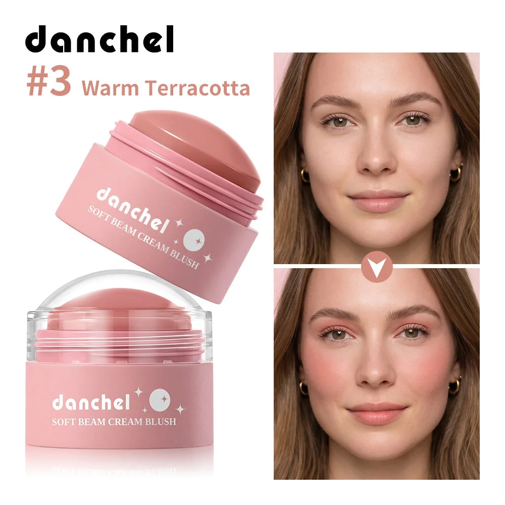 Long-Lasting Multi-Use Soft Cream Blush for Face and Lips - 1