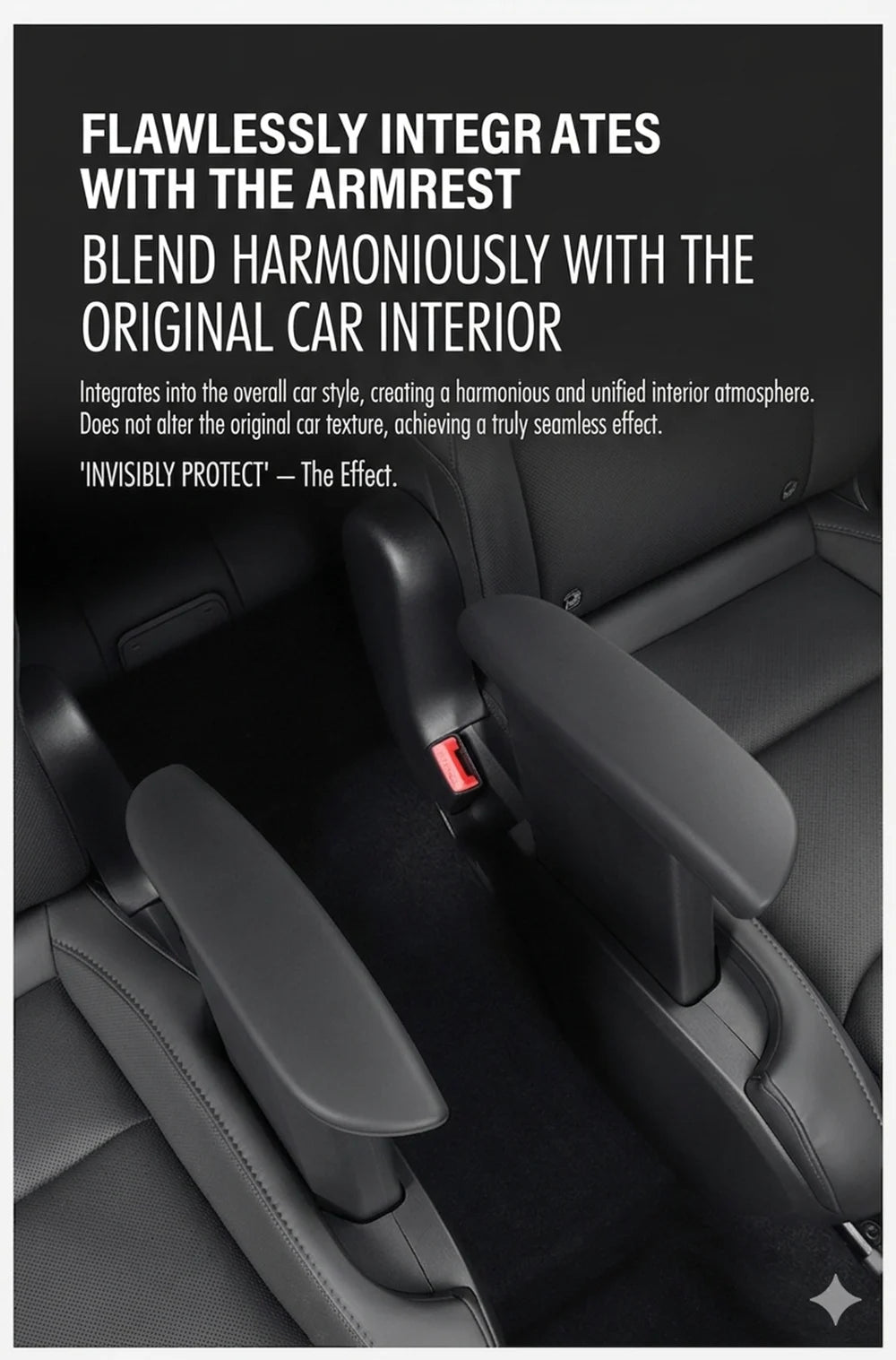Silicone Armrest Covers for Second Row Seats - 13