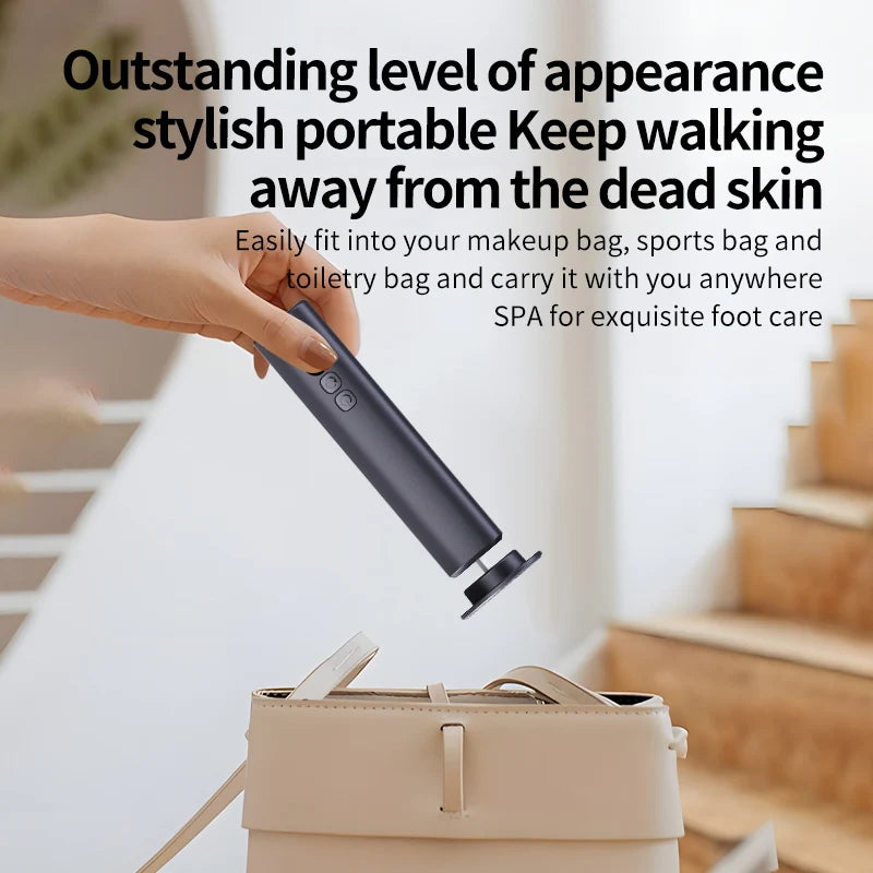 Electric Cordless Foot Callus Remover with 6 Adjustable Speeds - 3