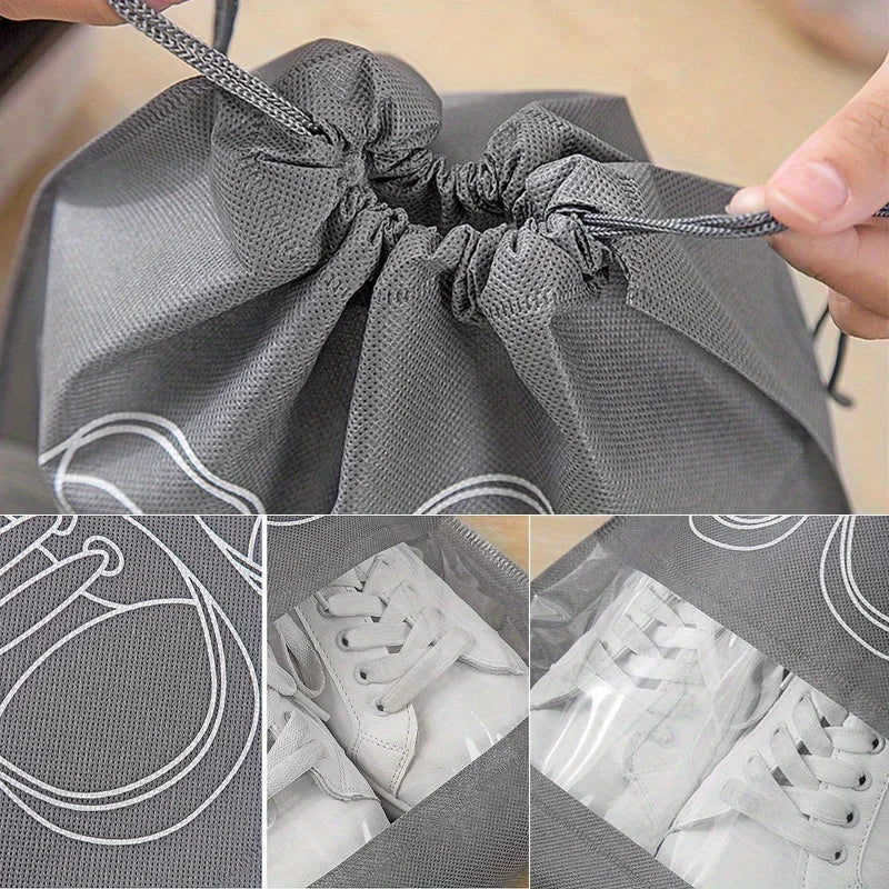 Dust-Proof Travel Shoe Storage Bags
