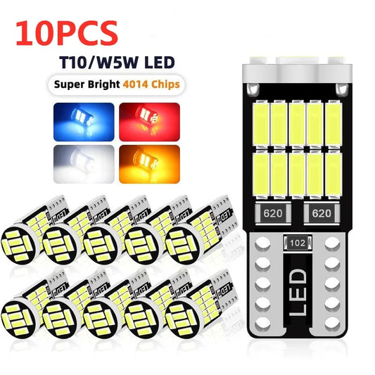 Bright T10 W5W Canbus LED Interior and Signal Bulbs