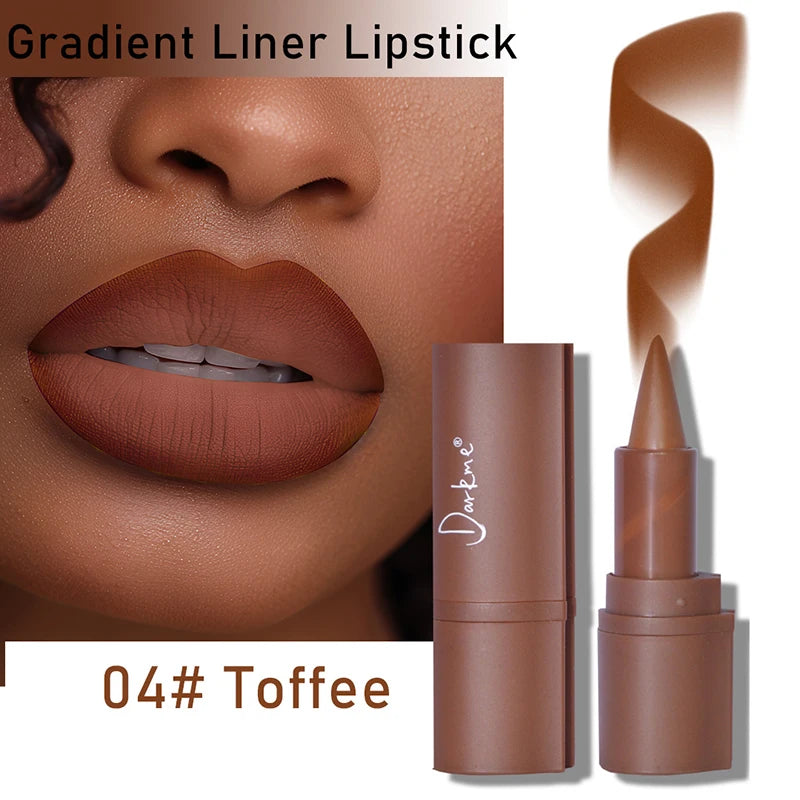 Waterproof Matte Velvet Lip Liner Crayon - 6