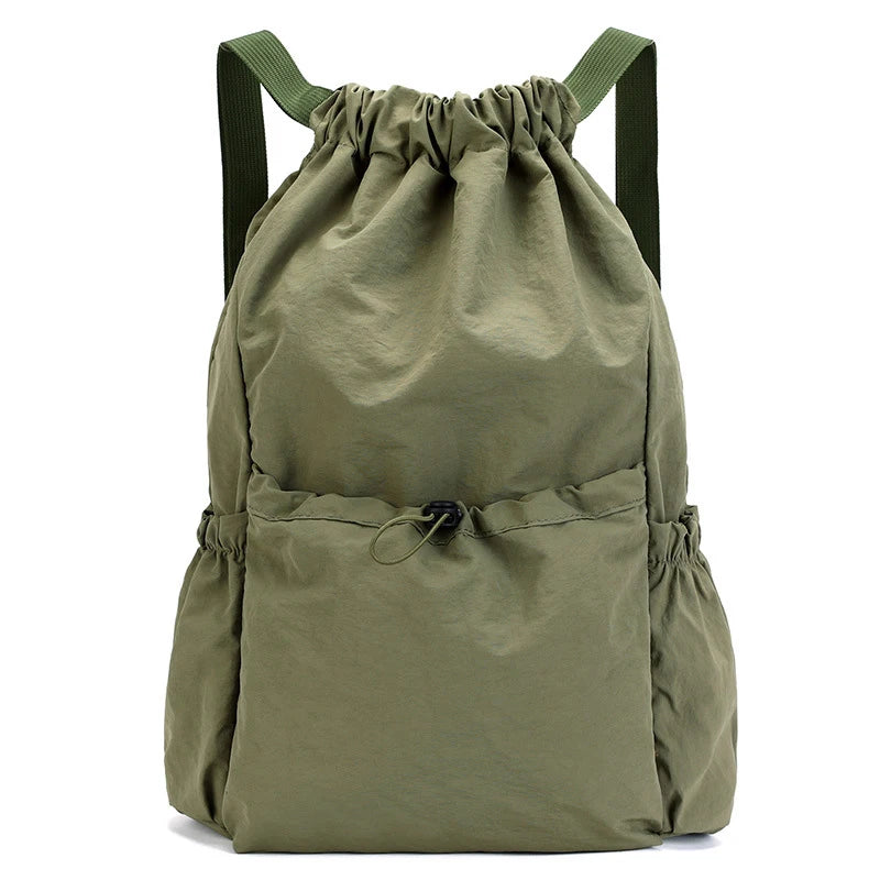 Foldable Lightweight Drawstring Travel Backpack - 31