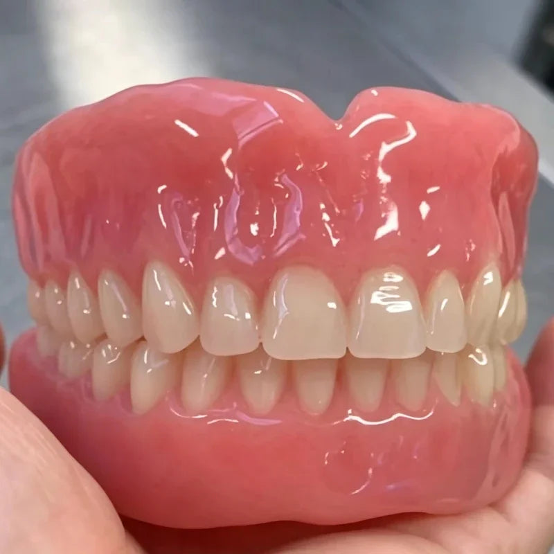 Comfortable Silicone Cosmetic Smile Enhancer Dentures - 1