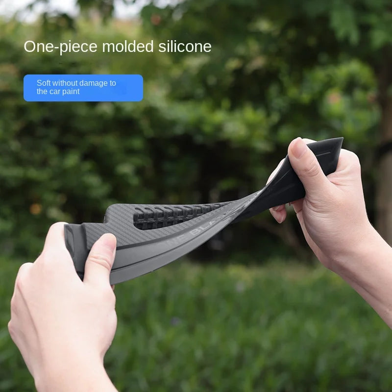 Non-Scratch Silicone Car Window Water Drying Squeegee - 4