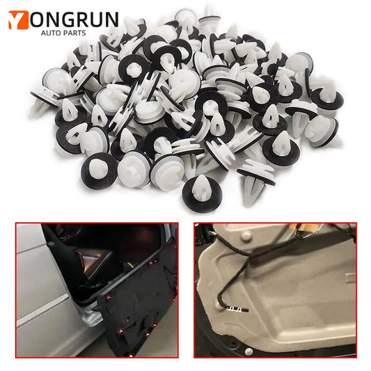 Automotive Door Panel and Bumper Fastener Rivet Clips