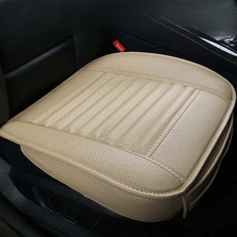 Breathable PU Leather Anti-Slip Car Front Seat Cushion - 15