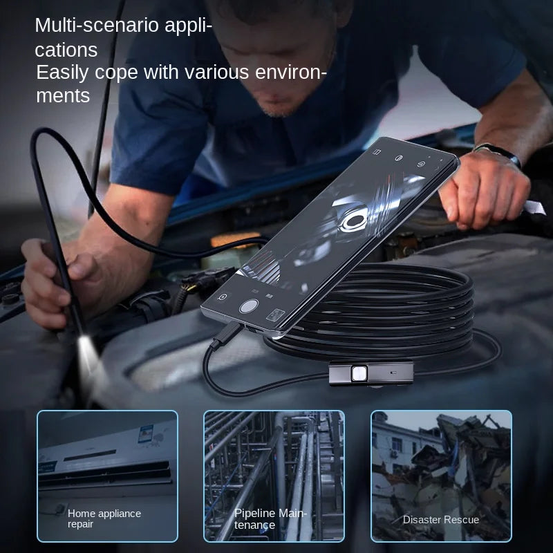 HD Waterproof Inspection Endoscope Camera for Android and PC - 6