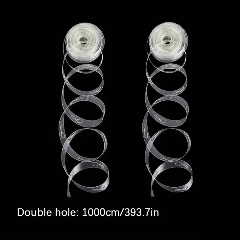 10m Balloon Arch Chain Double Hole Tape Strip for Party Decorations - 10