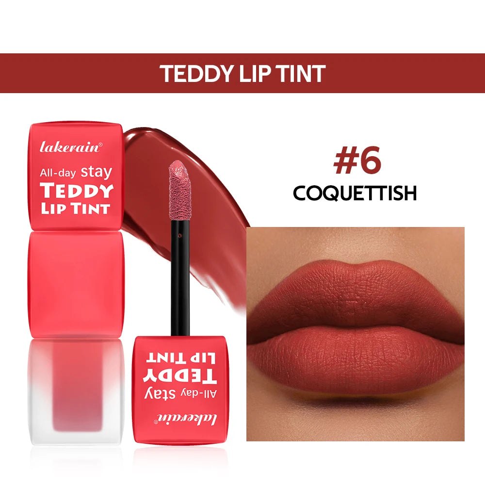 Waterproof Long-Lasting Matte Teddy Lip Tint - 23