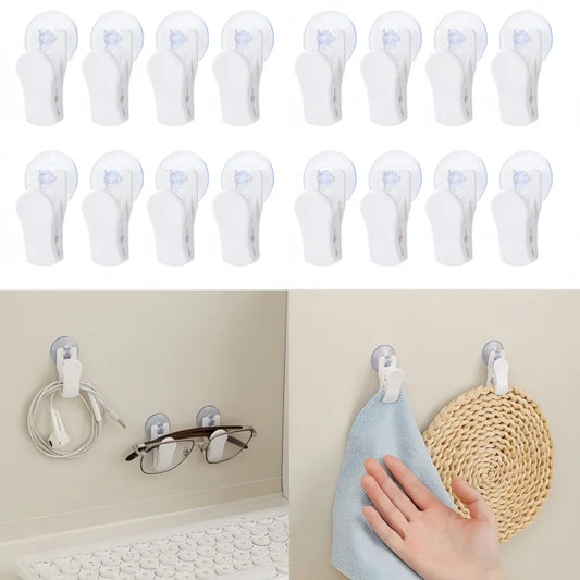 Multipurpose Rotating Suction Cup Clip Hooks