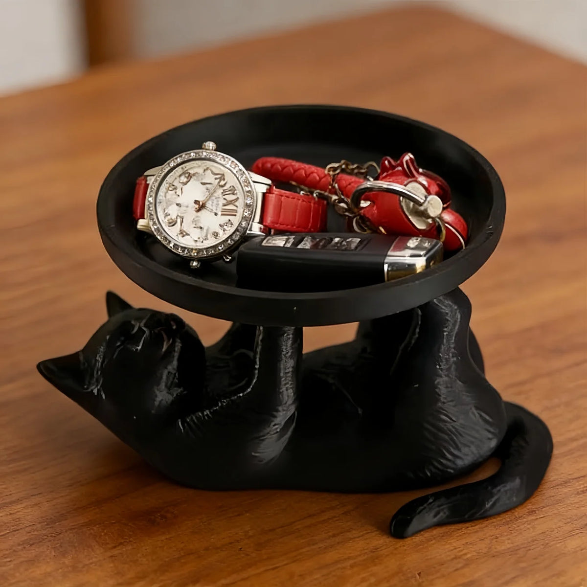 Decorative Cat Jewelry and Trinket Storage Tray