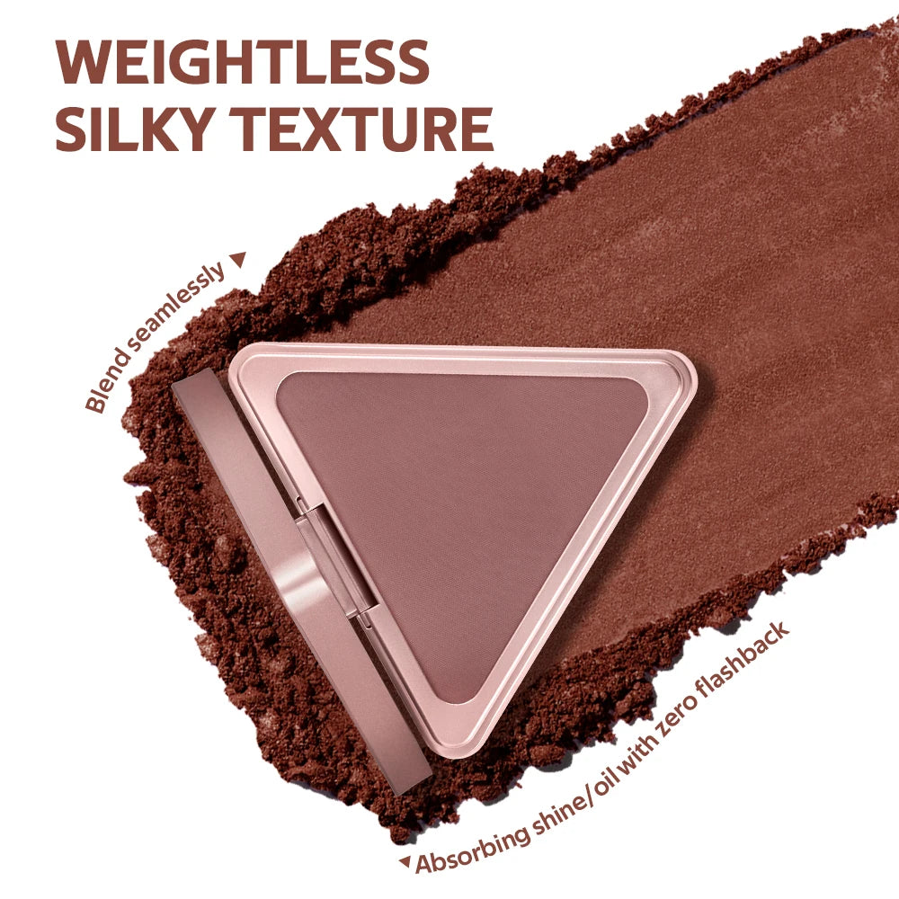 Long-Lasting Matte Bronzer Contour Powder for Face Shading - 28