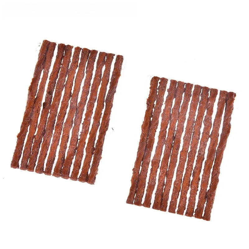 Tubeless Tire Puncture Repair Rubber Strips for Car and Motorcycle