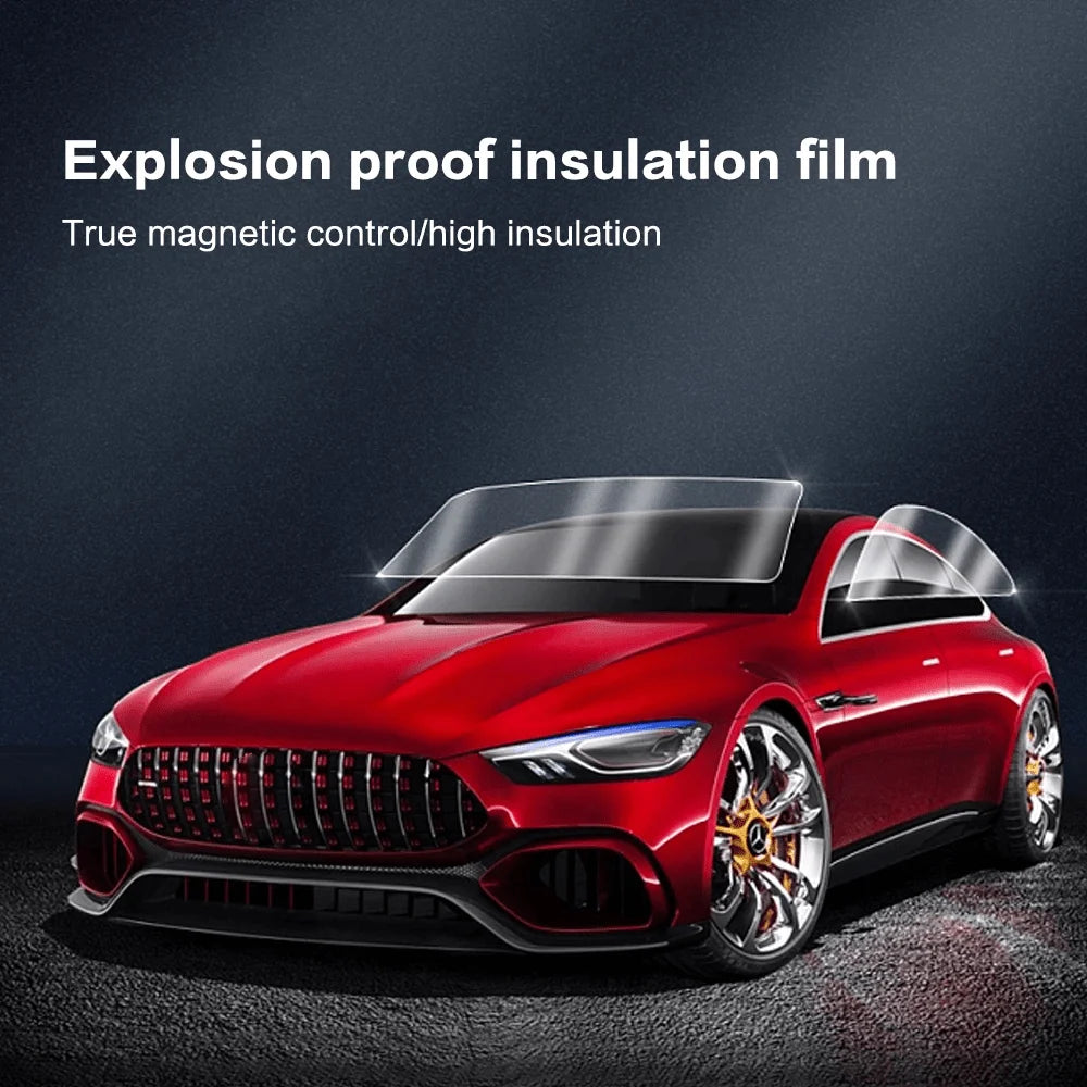 Heat-Blocking Privacy Window Tint Film for Car and Home