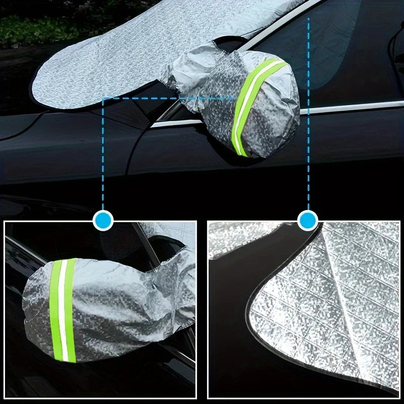 All-Weather Winter Windshield Snow Cover for SUVs and Sedans