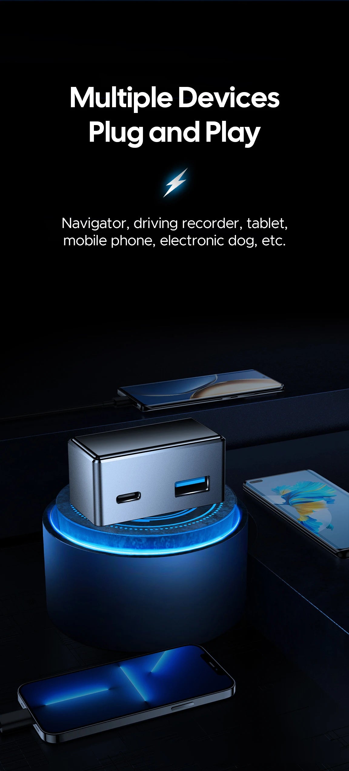 Fast Charging OBD Adapter for Tesla Model 3 Highland and Model Y
