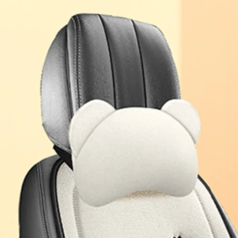 Cute Bear Universal Breathable Car Seat Cushion Protector - 24