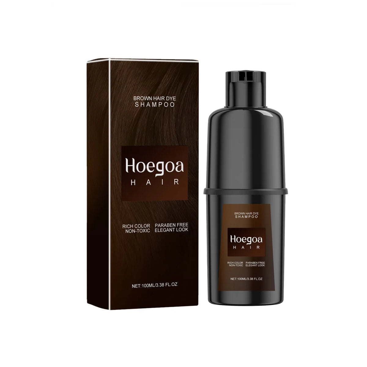 Instant Nourishing Hair Color Dye Shampoo