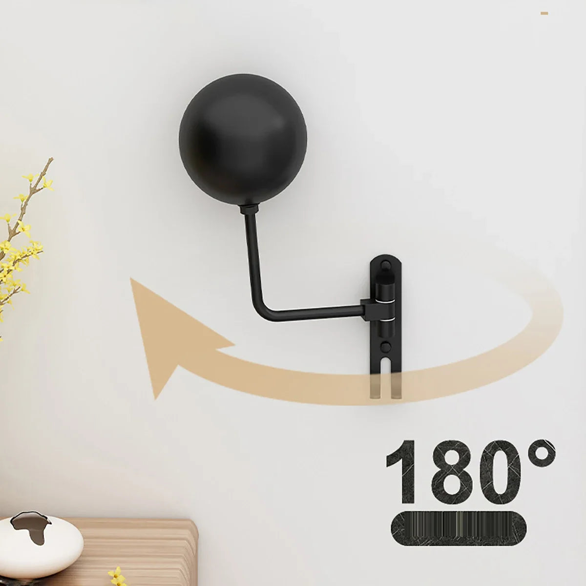 Heavy Duty Wall Mounted Helmet Display Rack for Motorcycles - 3